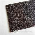 Brown 5mm single-sided PC frosted board